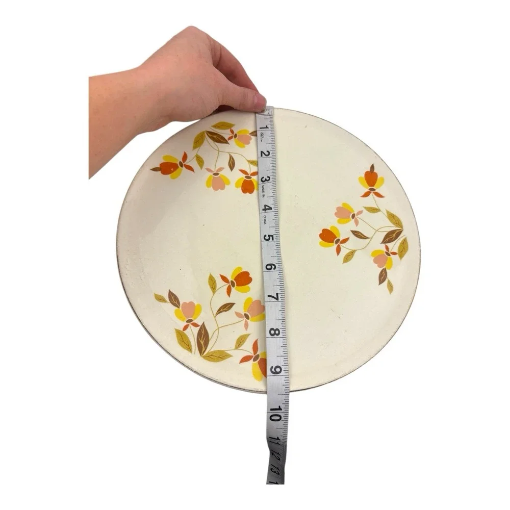 Vintage Hall China Jewel Tea Autumn Leaf‎ 9.5